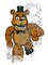 Five Nights At Freddy's Window Cover Covers Birthday Party Decoration 2 Pack